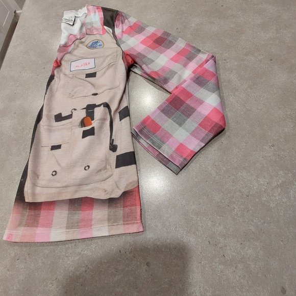 CREATIVE APPAREL CONCEPTS Women's 100% Polyester Graphic Long Sleeves Tee Med - Picture 5 of 13